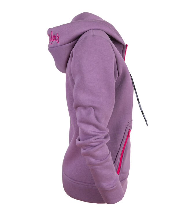 Fleece-ZIP Purple Rain