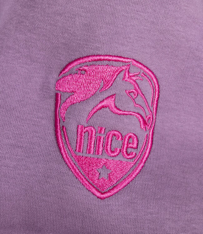 Fleece-ZIP Purple Rain