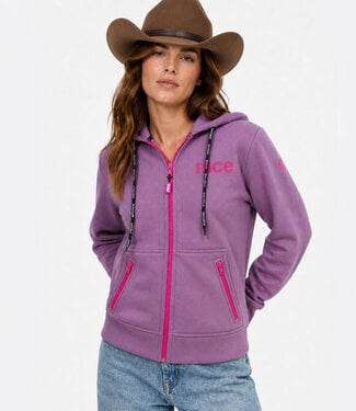 Fleece-ZIP Purple Rain