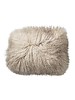 Bloomingville Seat Cover / Cushion Tibetanian Lambskin - Nature - 40x30cm - Bloomingville