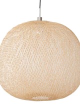 Ay Illuminate Bamboo Pendant Lamp PLUME mini - Naturel - Ø38xh31cm