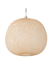 Ay Illuminate Lampe Suspension Bambou PLUME mini - Naturel - Ø38xh31cm