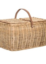 Bloomingville Cesta Picnic mimbre - 44x26x26 cm - Bloomingville