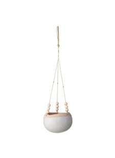 Bloomingville Hanging flower pot - grey - Ø16,5 - Bloomingville