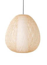 Ay Illuminate Lámpara de suspensión de bambú Twiggy EGG - Ø60cm - Ay illuminate