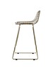 HK Living Tabouret de bar 'Wire' en laiton - HK Living