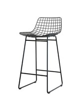 HK Living Tabouret de bar 'Wire' - noir - HK Living