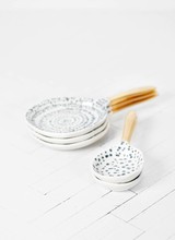 Urban Nature Culture - UNC Spoon Kuba art M - Ø16cm - Porcelain - UNC