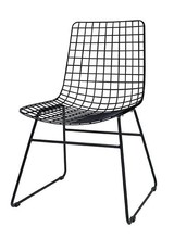 HK Living Silla de Metal WIRE - negro - HK Living