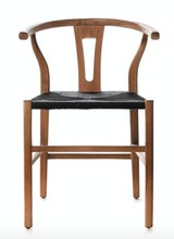 Dareels Dinning Chair ROB in teak et robe - Naturel / Black  - Dareels