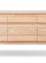 Dareels Buffet LOX - teck naturel y métal noir - 257x45xh74 - Dareels