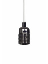 Frama E27 Pendent noir chrome - Frama