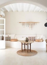 La tradicional arquitectura griega encuentra el estilo bohemio chic en el impresionante Hotel San Giorgio en Mykonos