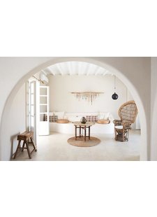 The traditional Cycladic architecture meets the chic bohemian style at the stunning San Giorgio Hotel in Mykonos