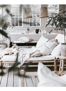 Can it get any more 'hygge' than this? Adapt to this 'quality of lifestyle' that is in harmony with nature.