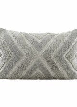 House Doctor Housse de coussin India - gris - 60x40cm - House Doctor