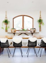 A bohemian, Scandinavian Ethnic decor means so much more than just a beautiful interior - seen at ilariafatone.com