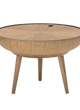 Bloomingville Round coffee table Ronda - Oak - Ø60xh40cm - Bloomingville