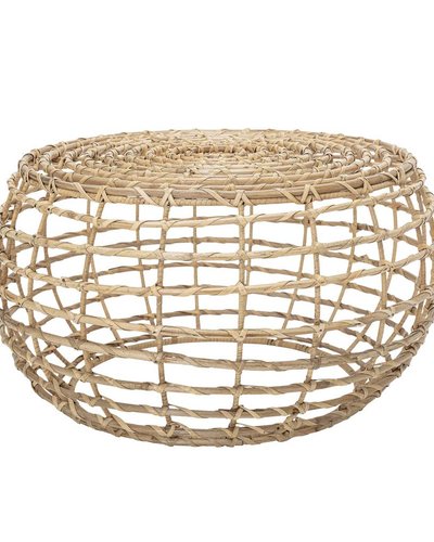 Bloomingville Barel Coffee Table Round Cane Natural Ø60xh35cm Petite Lily Interiors - Cane Coffee Table Round Bloomingville Barel Coffee Table Round Cane Natural Ø60xh35cm Petite Lily Interiors - Cane Coffee Table Round