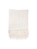 HK Living Colcha algodón de lino - blanca - 270x270cm - HK Living