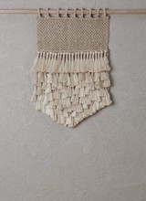 the dharma door  Wall Hanging Jumbo - Jute Tassels - Natural - 45xh65cm - The Dharma Door