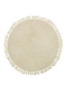 Bloomingville Tapis rond en laine - nature - Ø110cm - Bloomingville