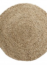 TineKHome Round rug jute hemp - natural - Ø220cm - Tine k Home
