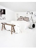 Une chambre à base blanche et claire! vu sur Pinterest