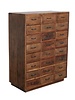 Petite Lily Interiors Factory cabinet 24-drawer - 80x40xH106 - Unique Piece