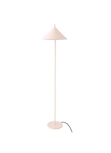 HK Living Lampadaire en métal triangle - nude mat - Ø34xh150cm - HK Living