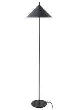 HK Living Metal floor lamp triangle - black matt - Ø34xh150cm - HK Living