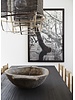 Ay Illuminate Z11 pendant lamp in bamboo and cashmere cover - Ø 48.5cm - black - Ay illuminate