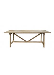 Petite Lily Interiors Mesa de Comedor madera cruda recyclada - 220x85xH76cm