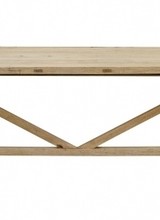 Petite Lily Interiors Dining room table recycled wood - 270x90xH76cm