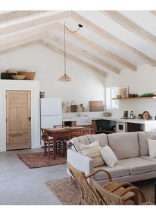 A home decor filled with Mediterranean, Scandi-Boho vibes - spotted at Pinterest