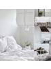 Linge de maison frais d'été en blanc pur - vu sur instagram