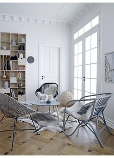 Chaises et Fauteuils Rotin design Scandinave