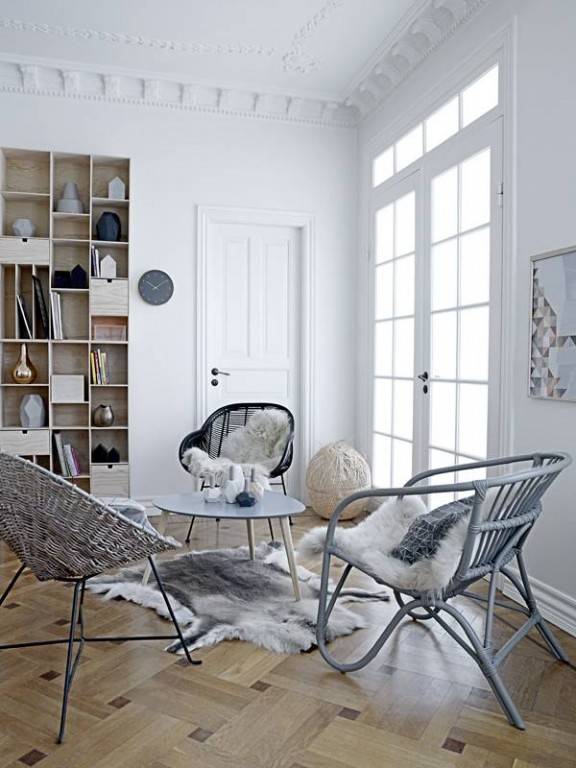 Chaises et Fauteuils Rotin design Scandinave - Petite Lily Interiors