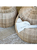 Tell me more Set of 2 Natural baskets yute - Ø42Xh39 et Ø55Xh42cm - Tell Me More