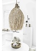 Bazar Bizar Suspension en rotin Shaggy - natural - Ø60xH90