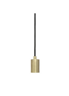 Broste Copenhagen Suspension 'Gerd' - Cable / socket brass - Ø4Xh6,5cm