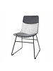 HK Living Silla de Metal WIRE - negro - HK Living