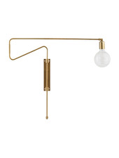 House Doctor Brass Wall Lamp SWING - L70cm - House Doctor