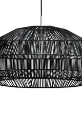 Ay Illuminate Natural rattan pendant Nama1 - black -  Ø73x38 - Ay Illuminate