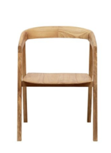 Dareels Dinning Chair ARC in teak - 56x57xh76cm - Natural - Dareels