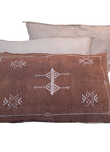 Petite Lily Interiors Housse de Coussin Marocain soie - Blush Oblong - 80x50cm