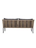 Bloomingville Outdoor sofa - natural / dark grey - L175xH72xW74cm - Bloomingville