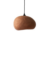 Ay Illuminate Lampe Suspension en Terracotta M - carton recyclé - 36x27x19cm