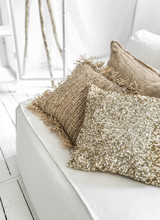 Bazar Bizar Cushion Glitter - gold - 40x40cm