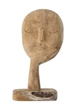 Bloomingville Figura Decorativa de madera reciclada - L18xH35cm - Bloomingville